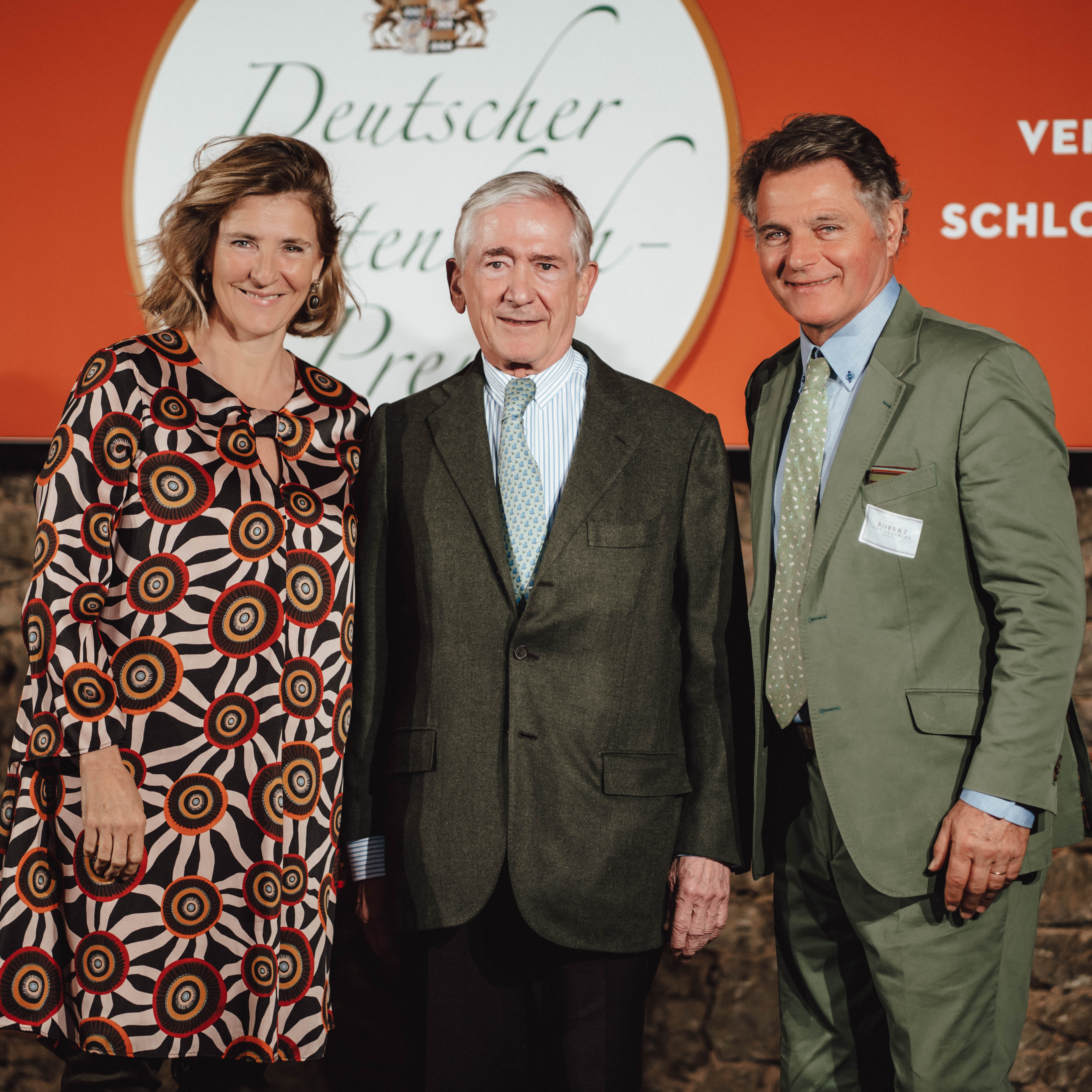 Preistrangende des Deutschen Gartenbuchpreises auf der Bühne